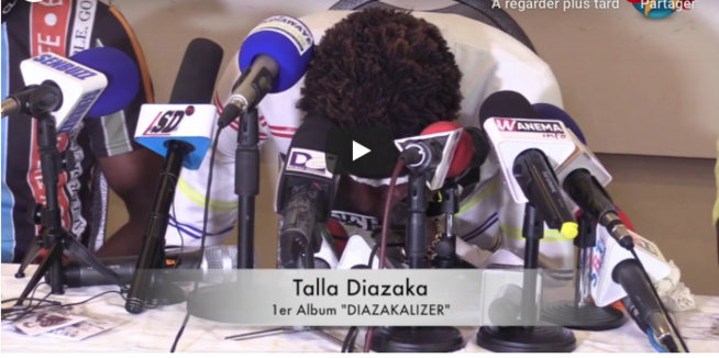 1er Album DIAZAKALIZER: Talla DIAZAKA parle de Wally SECK, Youssou Ndour et fond en larmes