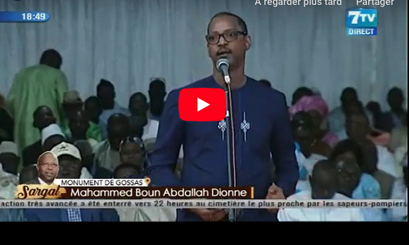 Mame Boye DIAO à Mahammed Boun Abdallah DIONNE: "Vous ne devez pas vous taire parce que..."