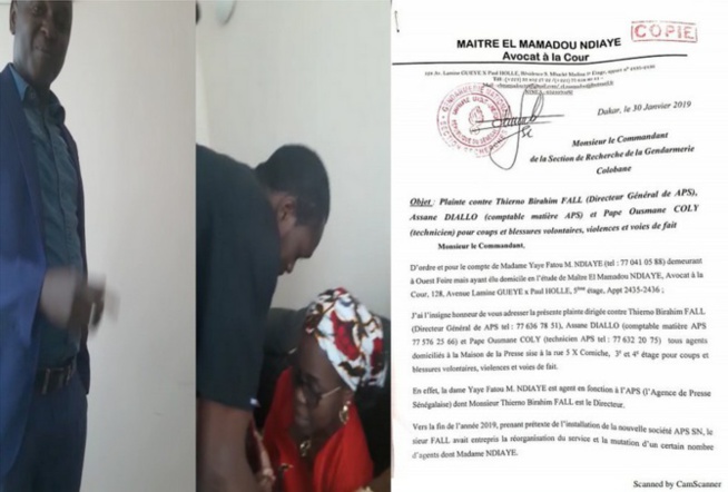Affaire APS: Yaye Fatou Mbaye et Fatou Diop Wade licenciées, Bamba Kassé suspendu Affaire APS: Yaye Fatou Mbaye et Fatou Diop Wade licenciées, Bamba Kassé suspendu
