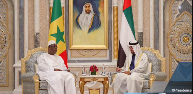 Macky Sall évoque la "nouvelle impulsion" de la coopération avec les Emirats
