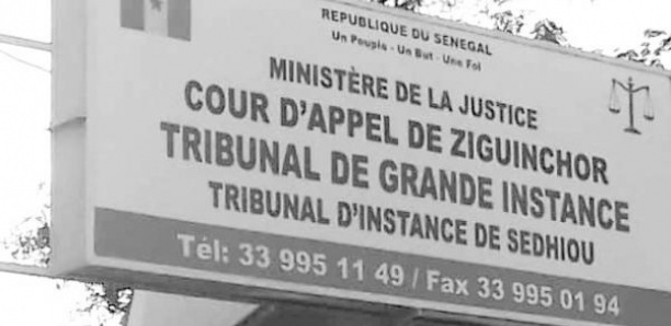 Sédhiou : le tribunal de grande instance installé