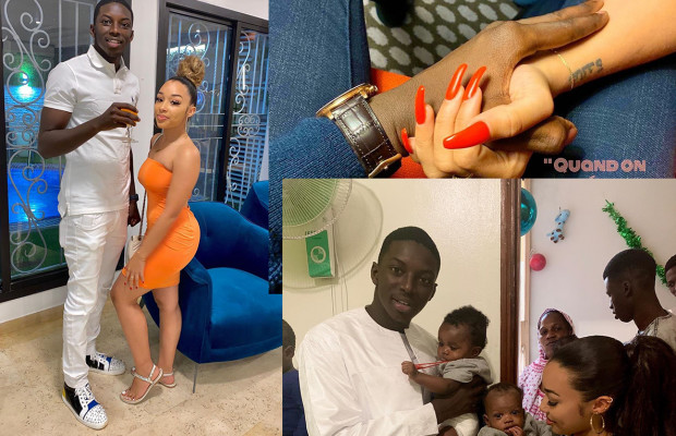 Les nouvelles photos du fils d’Aly Ngouille Ndiaye avec sa ravissante copine