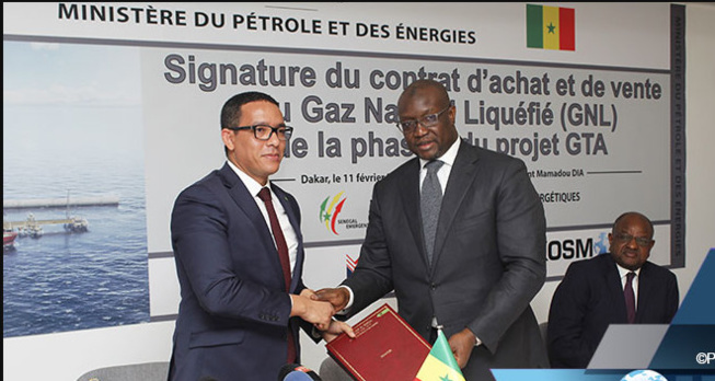 Dakar et Nouakchott signent un contrat d'achat et de vente de gaz Dakar et Nouakchott signent un contrat d'achat et de vente de gaz