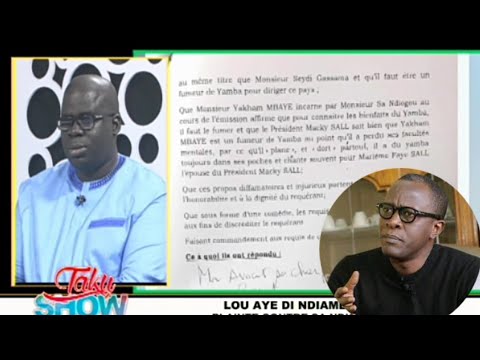 Yakham Mbaye porte plainte contre Sa Ndiogou Yakham Mbaye porte plainte contre Sa Ndiogou