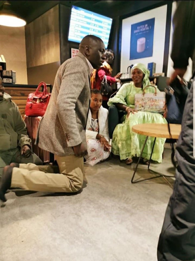 L’ARRIVÉE DE SOKHNA BATOR THIOUNE A PARIS L’ARRIVÉE DE SOKHNA BATOR THIOUNE A PARIS