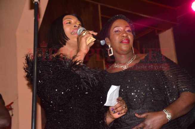 Dans la chaleur de la nuit, la lionne de la musique,TITI bari bagace au sommet du Ravin Night de Guédiawaye