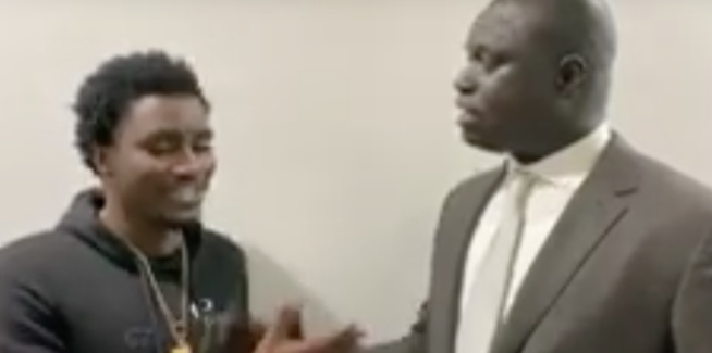 CHICAGO: Waly Seck rencontre le President de Nba Africa Amadou Galo Fall