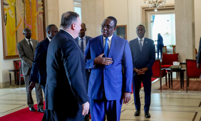 Visite de Michael Pompeo à Dakar: Le Sénégal, un "allié fidèle et stratégique" des Etats-Unis en Afrique Visite de Michael Pompeo à Dakar: Le Sénégal, un "allié fidèle et stratégique" des Etats-Unis en Afrique