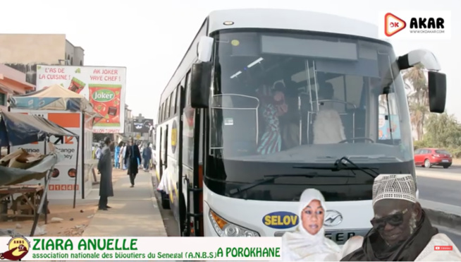 Ziara Association Nationale Des Bijoutiers Du Sénégal à Porokhane Chez Serigne Mountakha Mbacké