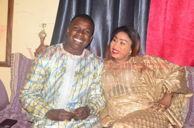 La belle complicité entre Djiby Dramé et son épouse Maman Chérie. Admirez les images