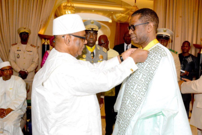 Mali : Youssou Ndour fait Commandeur de l’Ordre national par le président Ibrahim Boubacar Keita Mali : Youssou Ndour fait Commandeur de l’Ordre national par le président Ibrahim Boubacar Keita