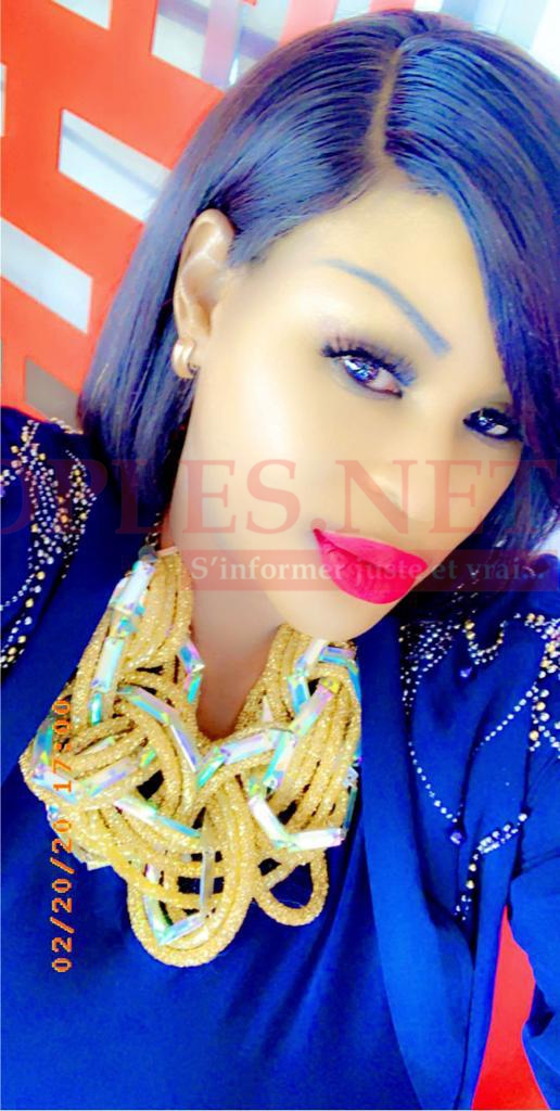 Quand la couleur bleue répond à la sublime présentatrice de la TFM, Kebs Thiam au meilleure de sa forme