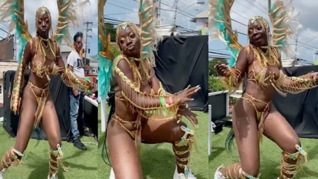 Khady Thiam la petite sœur de Akon se défoule complément dans une tenue qui dévoile presque tout.Regardez Khady Thiam la petite sœur de Akon se défoule complément dans une tenue qui dévoile presque tout.Regardez