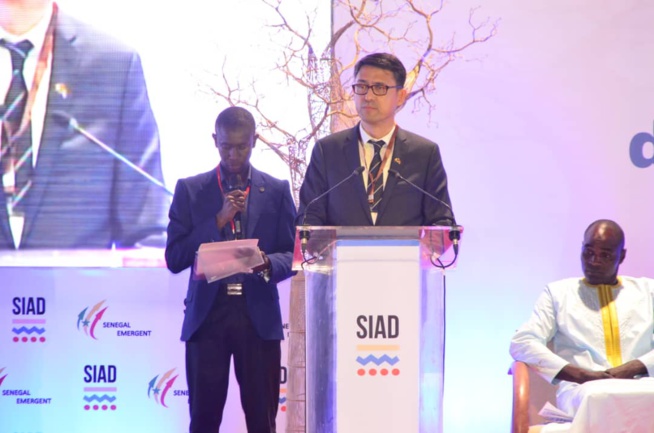 Cérémonie d'ouverture du SIAD, discours du pdt national des chambres de métier et du représentant Turque invité d'honneur .