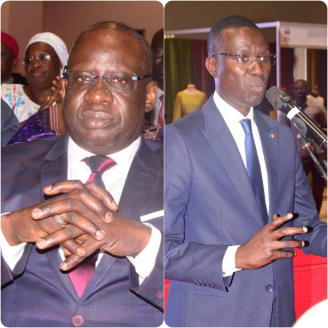 VIDÉO: Réactions du ministre Dame Diop et du Pdt Mbagnick Diop de Promo Consulting sur la réussite du Salon International de l'Artisanat de Dakar.