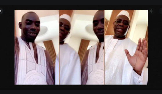 (Vidéo) Macky Sall rabaisse sa sécurité devant la presse « laissez Niang Xaragne faire son travail ».Regardez
