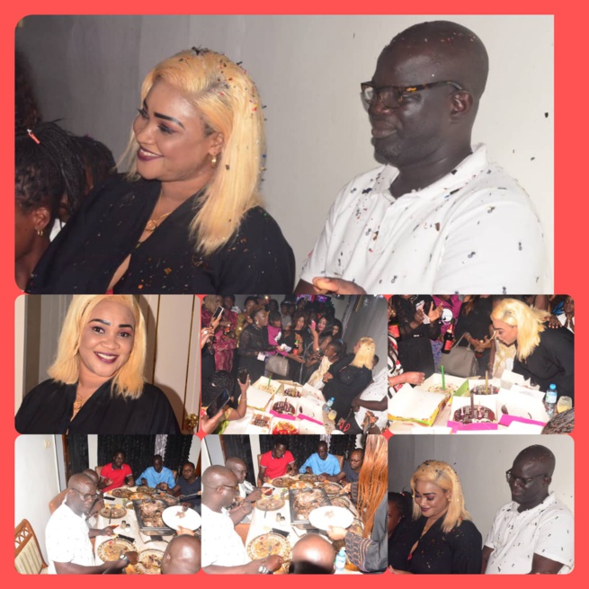 ANNIVERSAIRE : Ngoma  épouse de Houphet Thiam  souffle une bougie de plus.