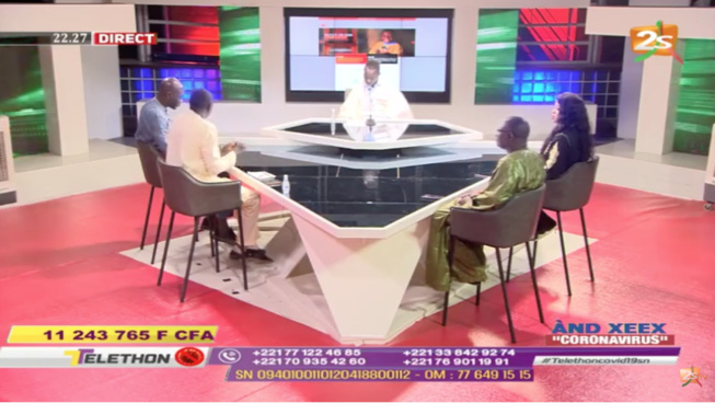 DIRECT AND XEEX CORONAVIRUS SUR LA 2STV: ENVOYEZ VOS DONS VIA ORANGE MONEY 77649 15 15, COMPTE SN 0940100110120418800112 OÙ APPELEZ AU 77 122 46 85/ 33 8429274/ 76 901 19 91/ 70 935 42 60