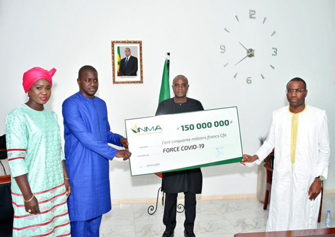 NMA et la famille de Feu Ameth Amar au chevet des populations sénégalaises pour lutter contre le Covid-19 NMA et la famille de Feu Ameth Amar au chevet des populations sénégalaises pour lutter contre le Covid-19