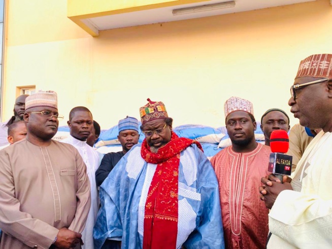 Lutte contre le Covid-19: Baye Ciss casque 47 millions pour Kaolack (Images) Lutte contre le Covid-19: Baye Ciss casque 47 millions pour Kaolack (Images)