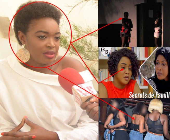 VIDÉO: "Dou ma meusse joué rolou thiaga" révéle Fatima Ly épouse du défunt Papis Guélongal allias Viviane de la série secret de famille;