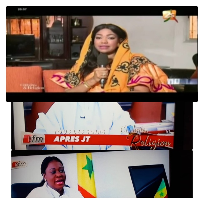 VOL DE CONCEPT: La 2STV envoie un huissier à la TFM pour célébrité et religion animée par Ya Awa.
