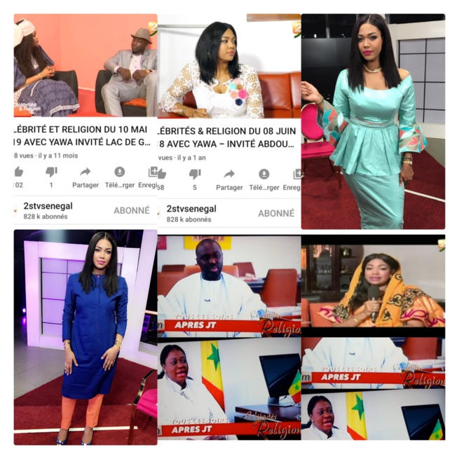 Urgent: Ya Awa accusée de "vol de concept"par la 2STV; El Hadj Ndiaye met en garde la TFM sur ses contenus.