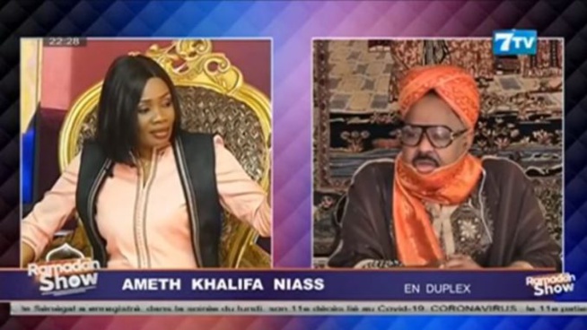 AHMED KHALIFA NIASS À MAIMOUNA NDOUR FAYE : «GUISS MBAAKH DOU TÉRÉ FOON SA DIEUKEUR, WALLA YAAW DOKKO DÉF?» (VIDEO) AHMED KHALIFA NIASS À MAIMOUNA NDOUR FAYE : «GUISS MBAAKH DOU TÉRÉ FOON SA DIEUKEUR, WALLA YAAW DOKKO DÉF?» (VIDEO)