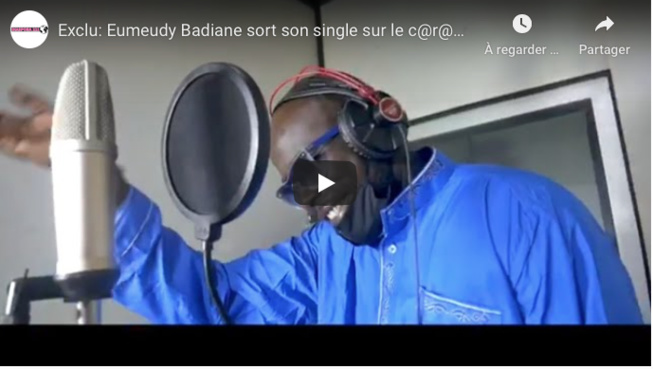 Exclu: Eumeudy Badiane sort son single sur le corona « Corona day dem » avec Oumou Sow et Ndeye Gueye