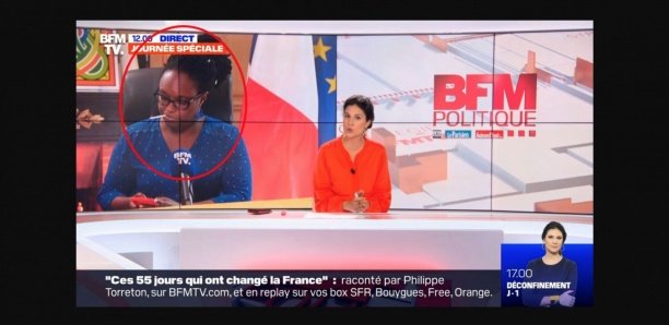Vidéo : Sibeth Ndiaye fume sa cigarette en direct sur BFMTV et choque les internautes