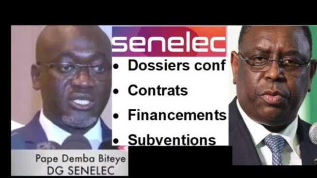$candale…Le DG De Senelec Livre Des Dossiers À La Presse Et À L’opposition