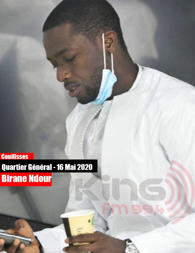Birane Ndour, fils de You, très impliqué dans l’organisation du QG Birane Ndour, fils de You, très impliqué dans l’organisation du QG
