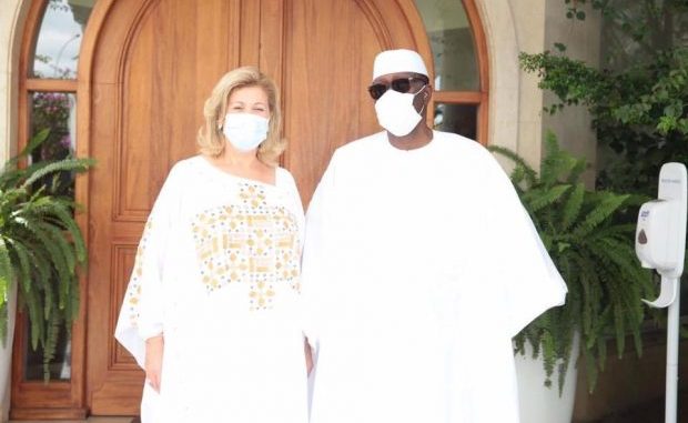 Korité en Côte d’Ivoire: Ouattara a prié chez lui