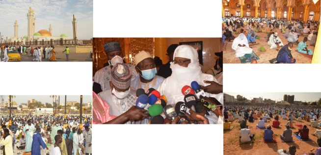 Déclaration de Mbakiou Faye après la prière d'eid mubarak à Massalikoul Djinane