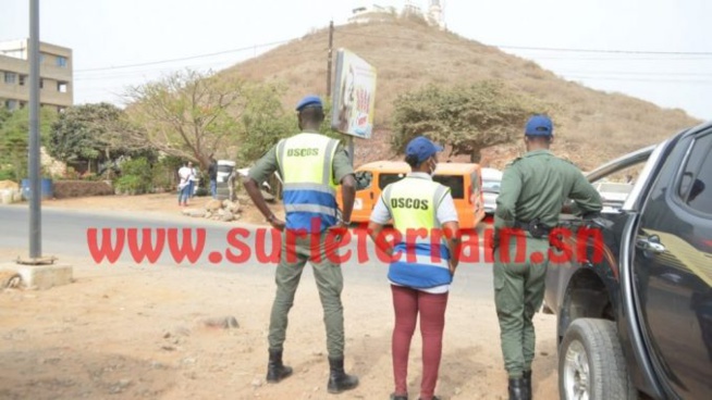 Le DSCOS détruit les installations aux abords du Phare des Mamelles Le DSCOS détruit les installations aux abords du Phare des Mamelles