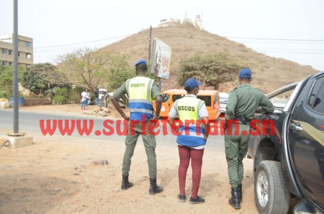 Le DSCOS détruit les installations aux abords du Phare des Mamelles Le DSCOS détruit les installations aux abords du Phare des Mamelles