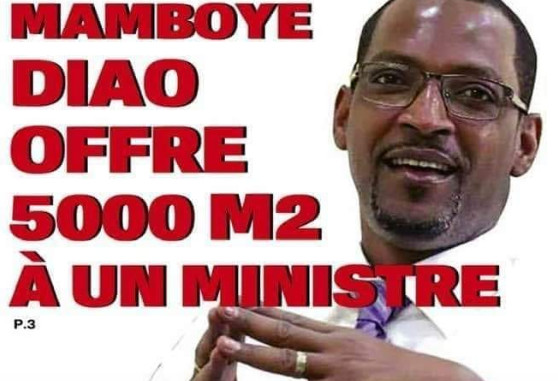 Enième $candale foncier : Voila le nom du ministre que Mama Boye Diao à offert 5000 m2 sur le littoral de Guédiawaye