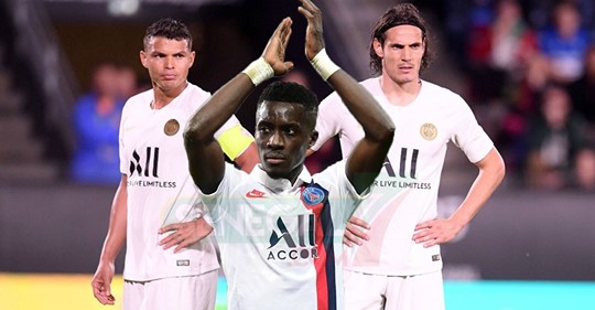 Idrissa Gueye se prononce sur les départs de Thiago Silva et Edinson Cavani