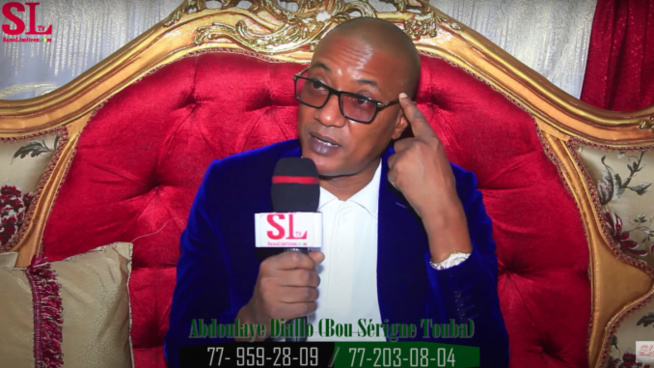 Abdoulaye Diallo Mou Serigne Touba « je traite le diabète,virus dangereux,les autorités que je reçois… »