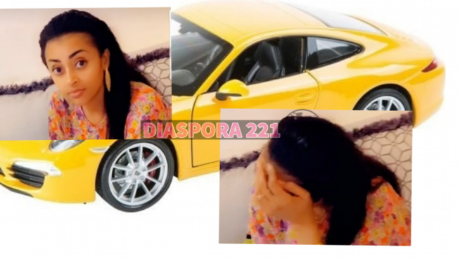 Incroyable: Wally Seck gâte sa femme Sokhna Aidara en lui offrant une voiture Porsche Cayenne édition limitée