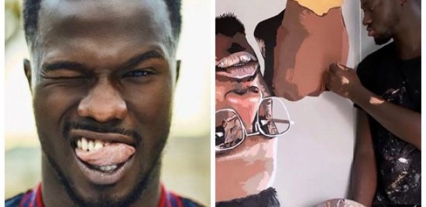Geste noble, découvrez la somme colossale décaissée par Keïta Baldé pour acheter un tableau de Boubou Design Geste noble, découvrez la somme colossale décaissée par Keïta Baldé pour acheter un tableau de Boubou Design