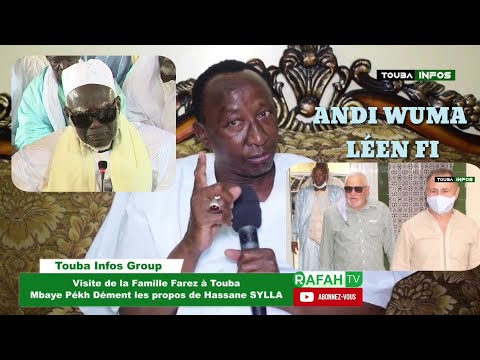 Famille Fares à Touba :Accusé,Mbaye Pékh rétablit la vérité : « Lign ma toumaal… » Famille Fares à Touba :Accusé,Mbaye Pékh rétablit la vérité : « Lign ma toumaal… »