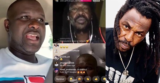 Kawtef! 10milles problèmes ins*lte Griff Sougou en direct et le traite de Goordjiguene… Kawtef! 10milles problèmes ins*lte Griff Sougou en direct et le traite de Goordjiguene…