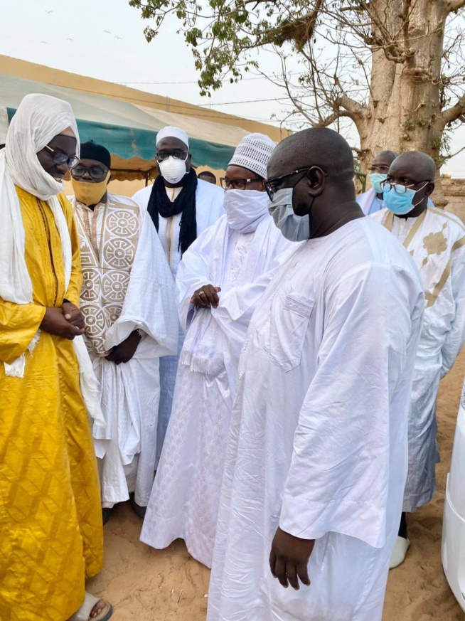 Thiénaba Seck: Serigne Bass Abdou Khadre a présenté les condoléances de Touba