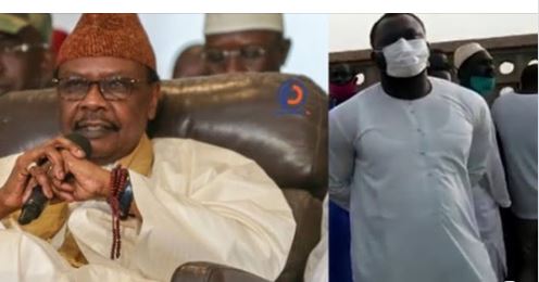 MODOU LÔ PRÉSENT À L’ENTERREMENT DE SERIGNE PAPE MALICK SY MODOU LÔ PRÉSENT À L’ENTERREMENT DE SERIGNE PAPE MALICK SY