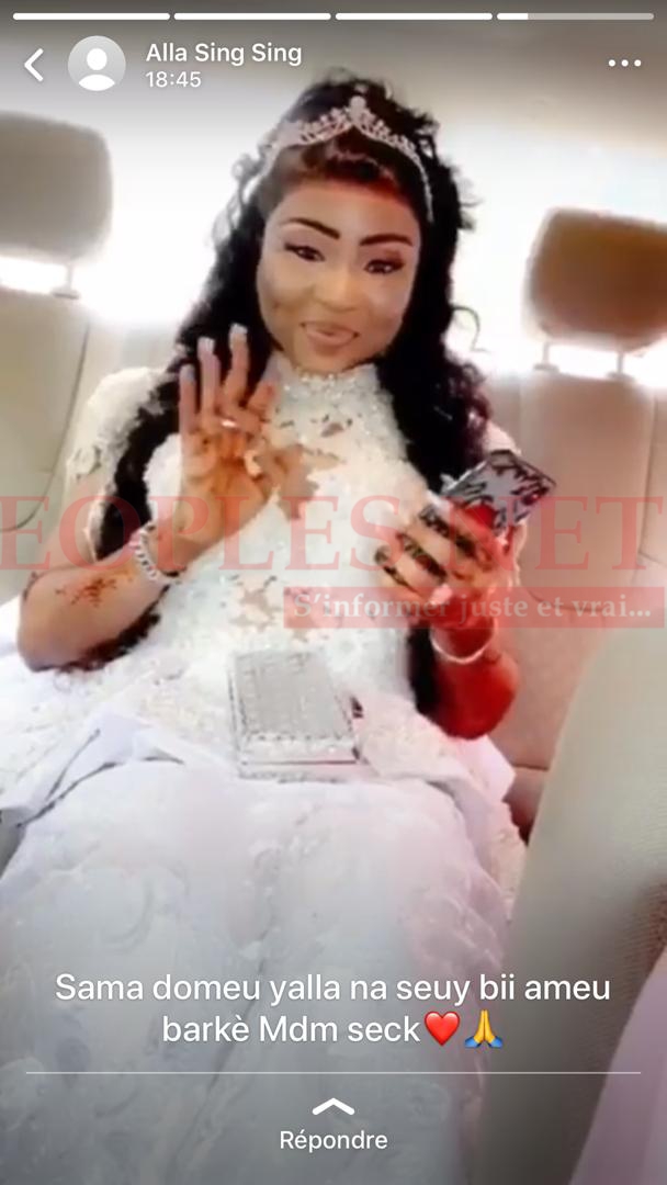 Voici la belle Daba Diene qui vient de terrasser le cœur du chanteur El Hadj Keita de la Medina