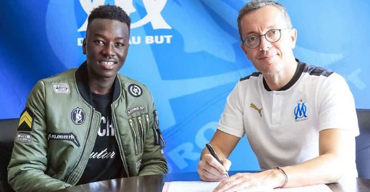 Pape Gueye après sa signature à l’OM : «Tous les joueurs rêvent de …» Pape Gueye après sa signature à l’OM : «Tous les joueurs rêvent de …»