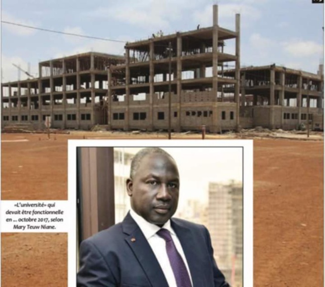 Université de Diamniadio : Adama Bictogo « roule » l’état du Sénégal dans la farine