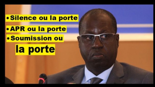 Ministère De L’environnement : Abdou Karim Sall Impose La Terreur Et L’omerta Ministère De L’environnement : Abdou Karim Sall Impose La Terreur Et L’omerta