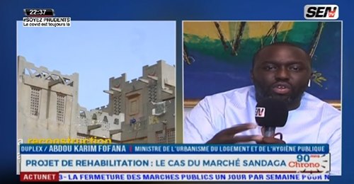 Abdou K Fofana crache ses vérité aux commerçants « Sandaga menetoul continé nii ndax amoul sécurité »